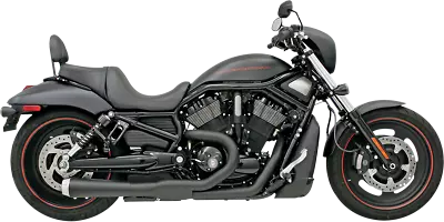 2007-2017 For Harley Night Rod Special VRSCDX Road Rage 2:1 Exhaust Black • $868.95