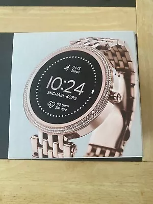 Michael Kors  Access Gen 5E Darci Rose Gold Smart Watch Smartwatch • £180