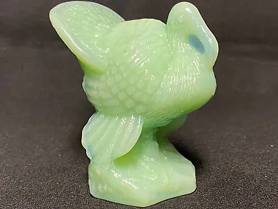 Jadeite Green Milk Glass Thanksgiving Turkey Paperweight Hen Chicken Easter JADE • $9.99