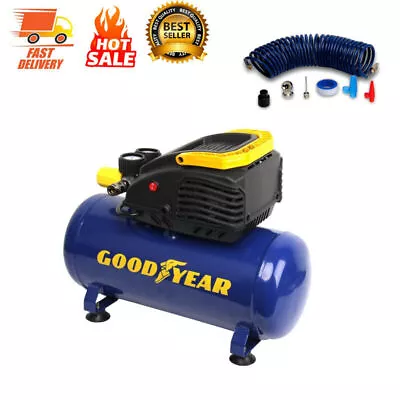 3 Gallon Horizontal Air Compressors. 135 Max Psi. Long Lasting Induction Motor. • $160.23