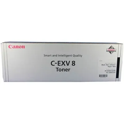 Genuine Canon C-EXV8 Black Toner IRC3200/CLC3200 C3220 Open VAT Incl 7629A002AA • £15.04