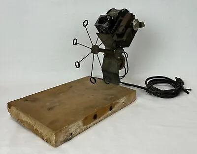 Vintage 1940s Handmade Electric Motorized Prototype Bubble Maker Blower Machine • $125