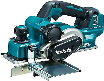 Makita 82X3mm 18V  Brushless 12000Rpm Electric Wood Planer KP181DZ Body Only • $275.88
