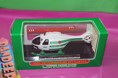 Hess 2005 Miniature Helicopter Holiday Toy Christmas Gift In Box • $17.99