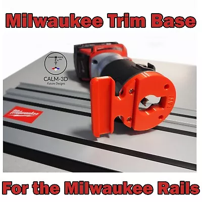 Milwaukee M18 Compatible Trim Router Guide For Use On Milwaukee Rail - INC P&P • $25.25