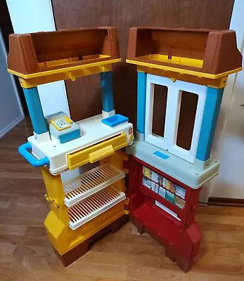 Vintage Fisher Price McDonald's Drive Thru Playset 1989 Missing Wheels • $125