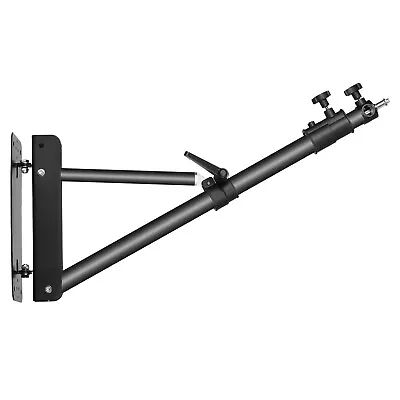 Neewer Wall Mounting Boom Arm With Triangle Base For  Light Monolight Softbox • £76.99