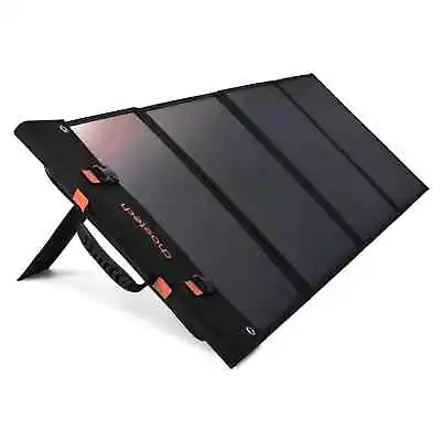 120 Watt Portable Solar Panel For Power Station Foldable Solar Charger~ 4 Ports • $109.99