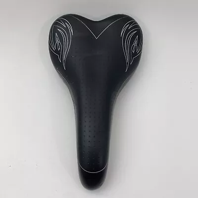 Vintage Velo Seat Saddle MTB Road Race Bicycle Tandem Black B05 • $26.99