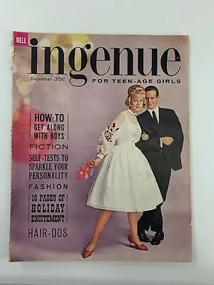 VTG Teen-Agers Ingenue Magazine December 1960 How To Get Along With Boys • $26.97