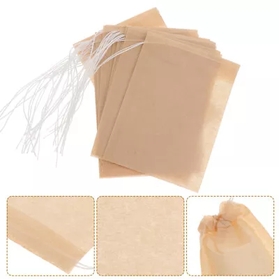 £3.75 • Buy  Tea Filter Bags For Coffee Filter Bags, 100PCS Drawstring Empty Bag For Loose L