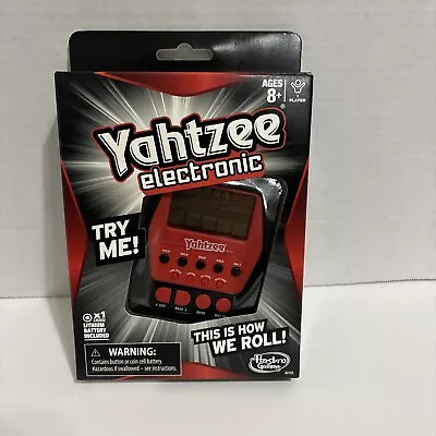 Hasbro Yahtzee Handheld Digital Game - A2125 • $15