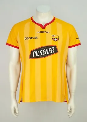 Marathon Barcelona SC 2021-22 Home Soccer Football Jersey Shirt Size XL Ecuador • $35