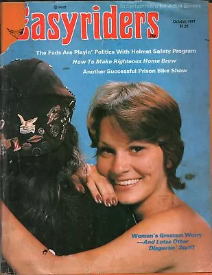 VTG Easyriders Magazine October 1977 Feds And Helmet Safety Righteous Homebrew • $30