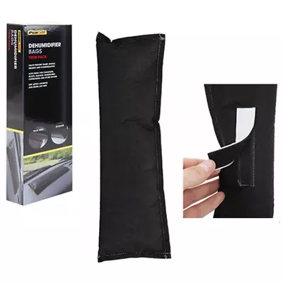 2 X Car Dehumidifier Reusable Anti Mist Moisture Condensation Absorbing Bag UK • £9.75