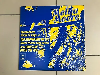 Melba Moore - You Stepped Into My Life Special 12” Vinyl Single 1979 EPC 12-6811 • £17.02