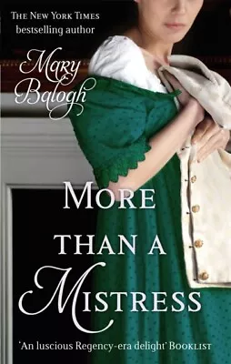 More Than A Mistress 9780749942175 Mary Balogh - Free Tracked Delivery • £10.20