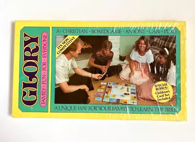 GLORY Christian Board Game Bible Learning 1980 Morning Star Industries UNOPENED • $36.63