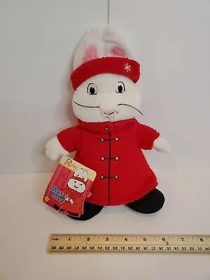 Max And Ruby Plush BN Exclusive Ruby Only 2009 With Tag Red Outfit Nick Jr. Rare • $22.99