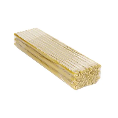 100% Beeswax Candles Top Quality Candle Drip Free L:30 Cm House Church 39129 • £50.67