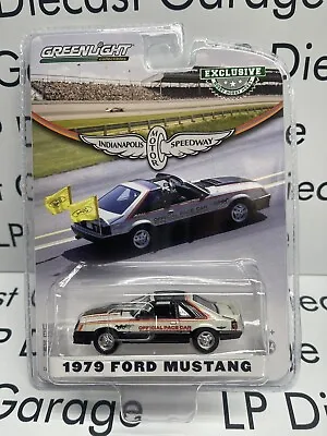 1979 Ford Mustang Official Pace Car Indy Speedway 1:64 Diecast GREENLIGHT NEW • $12.99