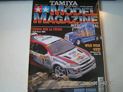 **a Tamiya Model Magazine N°45 Henschel 129-B / La Focus WRC • £6.16