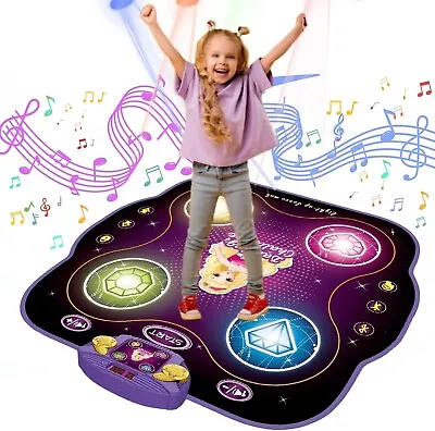 Dance Mat Kids Toys For 3 4 5 6 7 8 Years Old Girls& Boys Light Up Electronic • £54.99