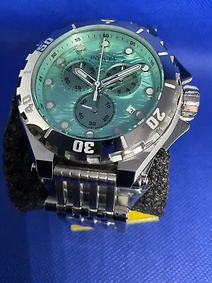 Invicta Masterpiece Sil/ice Blue Mod 44960 Men’s Wristwatch • $470