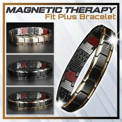 £4.74 • Buy New Men Women Magnetic Bracelet Titanium Therapy Bracelets For Arthritis Relief