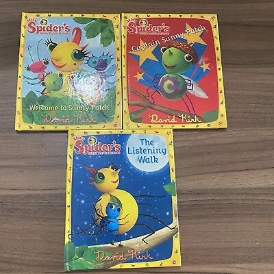 Miss Spider's Sunny Patch Friends Children's Books Nick Jr Hardcover Lot Of 3 • $8.49