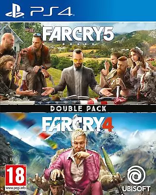 Far Cry 4 + Far Cry 5 (PS4) PlayStation 4 Double Pack (Sony Playstation 4) • £25.40