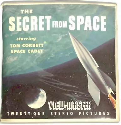 THE SECRET FROM SPACE - TOM CORBETT 1962 3d View-Master 3 Reel Packet NEW SEALED • $59.99