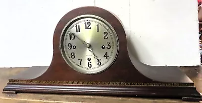 Herschede Tambour Westminster Chiming 8-Day Mantel Clock -- As Found • $49