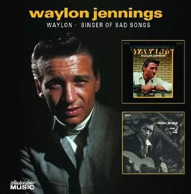 WAYLON JENNINGS - Waylon / Singer Of Sad Songs - CD - **Excellent Condition** • $23.75