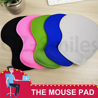 $4.15 • Buy Comfort Wrist Gel Soft Rest Support Mat Mouse Mice Pad Gaming PC Laptop Computer