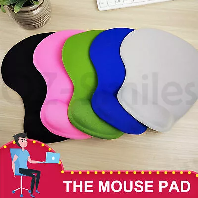 $4.15 • Buy Comfort Wrist Gel Soft Rest Support Mat Mouse Mice Pad Gaming PC Laptop Computer