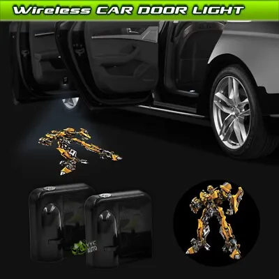 Transformers Bumblebee Wireless Car Door Projector Step Ghost Shadow Laser Light • $17.74