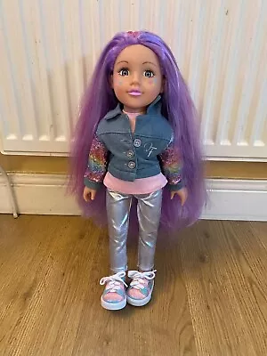 Design A Friend 🌈 Hope Doll Dressed Rainbow Hair (Chad Valley) • £40