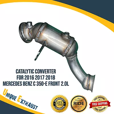 Catalytic Converter For 2016-2018 Mercedes Benz C 350-E Front 2.0L In Stock NEW • $297.18