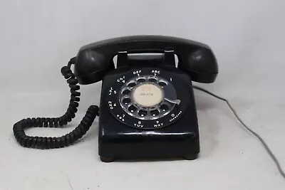 Vintage Western Electric Black Rotary Desk Phone • $39.95