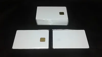 30 X CR80 30Mil SLE 4428 Contact IC - Big Chip Thermal PVC Smart Card Fargo • $29.99