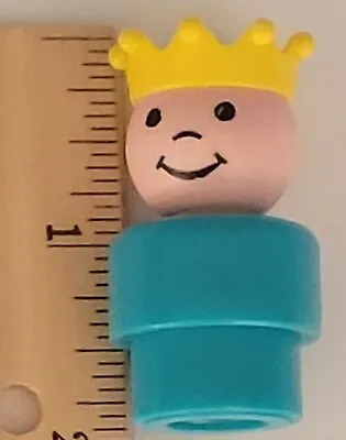 Vintage Fisher Price Little People Castle Prnce Wood Figure #993 • $9.99