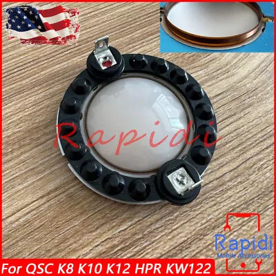 Speaker Diaphragm For QSC K8 K10 K12 HPR KW122 KW152 KW153 QSC SP-000184-00 8Ω • $31.89