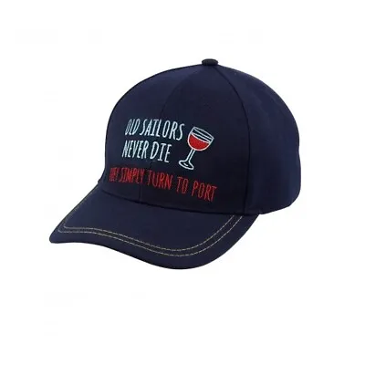 Old Sailors Turn To Port Yachting Cap • £11.40
