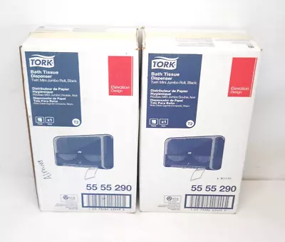 Lot Of 2 New Tork 5555290 Toilet Paper Dispenser Nib • $51.20