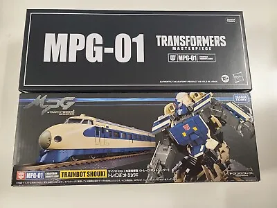 Transformers HASBRO Masterpiece G MPG-01 Trainbot Shouki Action Figure New 5b • $159.99