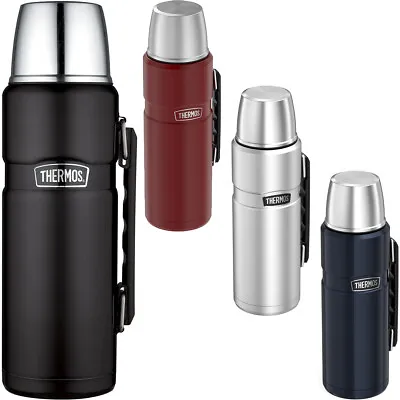 Thermos 40 Oz. Stainless King Vacuum Insulated Stainless Steel Beverage Bottle • $34.99