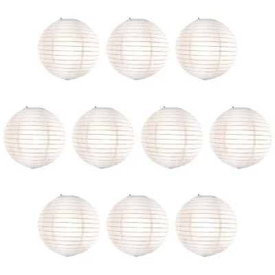 Litecraft Light Shade 35cm Paper Lantern Easy Fit Lampshade - 10 Pack Clearance  • £18.99