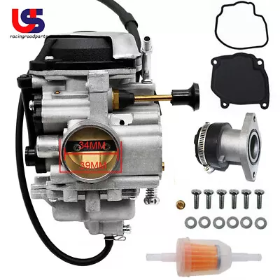$43 • Buy Fits Carburetor Yamaha Big Bear 350 YFM 350 Yfm350 4x4 Atv 1997-1998 NEW Carb