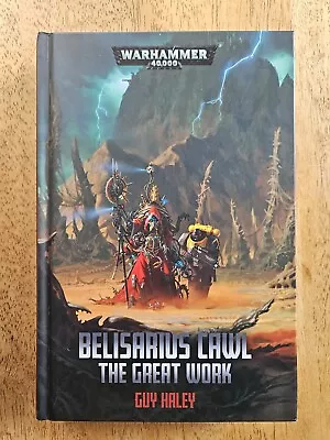 Warhammer 40k Belisarius Cawl The Great Work Hardcover 1st Edition Black Library • £74.95